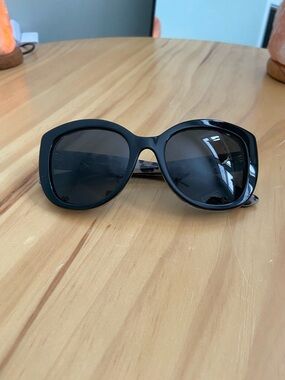 Dolce & Gabbana Black Oversized Women's Sunglasses